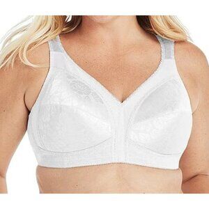Playtex 18 Hour Ultimate Shoulder Comfort Wireless Full Coverage Bra White 38C